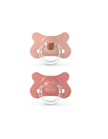 CHUPETE SILICONA T ANATOMICA SUAVINEX 4-18 M  CON BROCHE