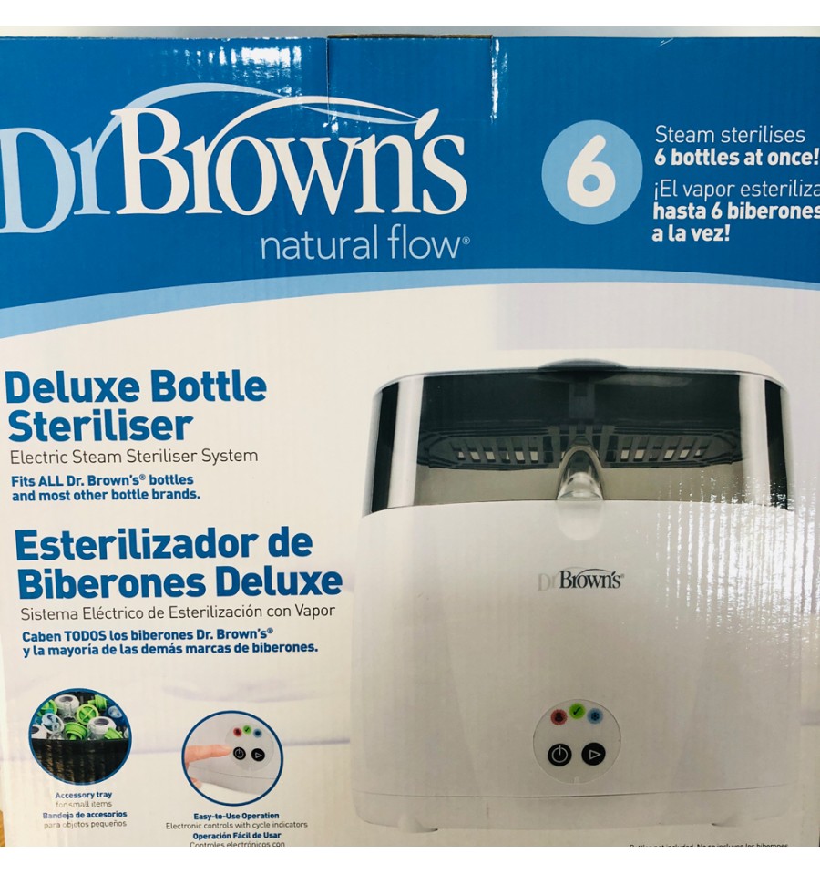 Esterilizador eléctrico Dr. Brown´s Natural Flow Deluxe 