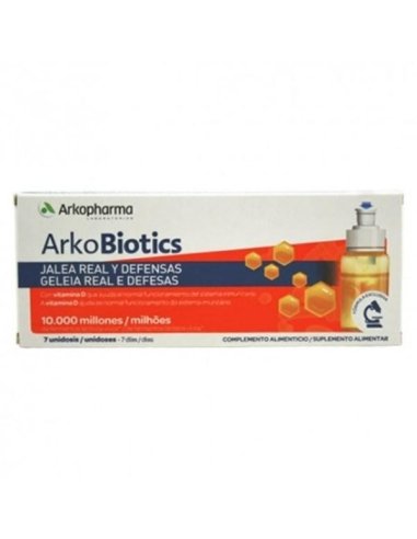 ARKOPROBIOTICS  ADULTO JALEA REAL Y DEFENSAS 7 DOSIS