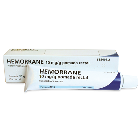 HEMORRANE 10 MG/G POMADA RECTAL 30 G