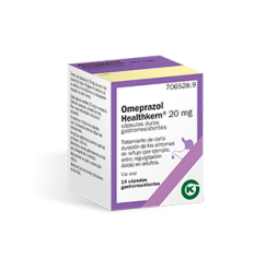 OMEPRAZOL HEALTHKERN 20 MG 14 CAPSULAS GASTRORRESISTENTES (FRASCO)
