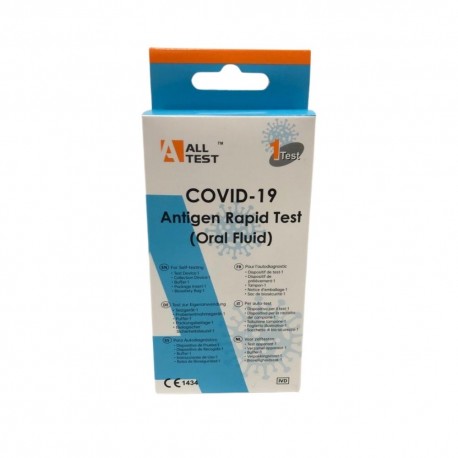 TEST FLUIDO ORAL ANTIGENOS AUTODIAGNOSTICO SARS-COV-2 ALLTEST (ROYAL PROGRESS) 1 TEST