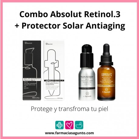 COMBO ABSOLUT RETINOL.3 PROTECTOR SOLAR ANTIAGING