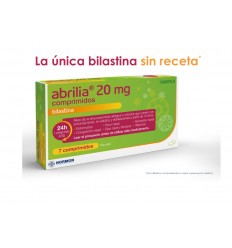 ABRILIA EFG 20 MG 7 COMPRIMIDOS (BLISTER AL/AL/PA-PVC)