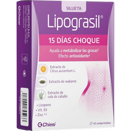 LIPOGRASIL 15 DIAS CHOQUE 45 COMP