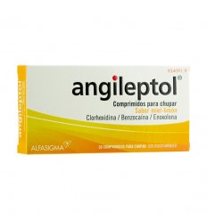 ANGILEPTOL 30 COMPRIMIDOS PARA CHUPAR MIEL-LIMON