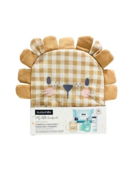 SUAVINEX MOCHILA INFANTIL LEON  1 ENVASE CREMA DEL PAÑAL 300 ML  1 ENVASE BABY COLOGNE 100 ML 