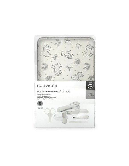 BABY CARE ESSENTIALS SET MANICURA  SET 6 PIEZAS COLOR GRIS