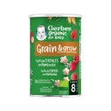 GERBER SNACK ORGANIC TRIGO ARROZ CON FRAMBUESA 1 BOLSITA 35 G