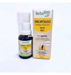 PROPOLEO AMPLIO ESPECTRO SPRAY HERBALGEM BIO 15ML.