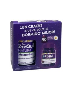 ZZZQUIL NATURA  90 GUMMIES SABOR FRUTOS DEL BOSQUE...