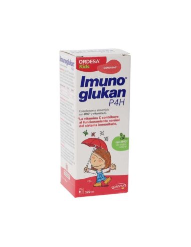 IMUNOGLUKAN P4H JARABE 120ML.