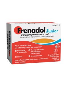 FRENADOL JUNIOR 10 SOBRES GRANULADO SOLUCION ORAL