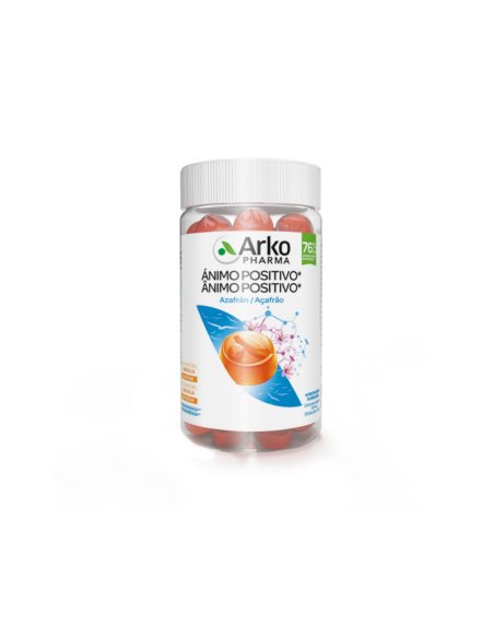 ARKOPHARMA ANIMO POSITIVO GUMMIES  60 CARAMELOS DE GOMA SABOR NARANJA