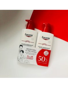 Eucerin pH 5 Loción. Pack 400 ml  400 ml. 50 de descuento...
