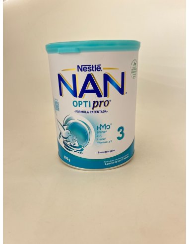NESTLE NAN 3 LECHE CRECIMIENTO 800 G.