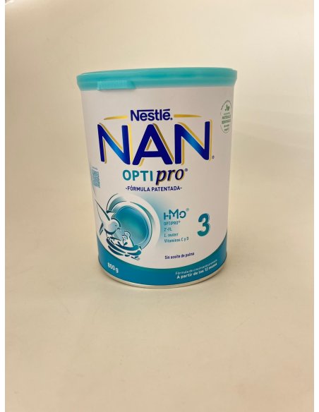 NESTLE NAN 3 LECHE CRECIMIENTO 800 G.