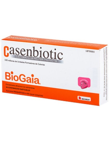CASENBIOTIC  30 COMP SABOR FRESA